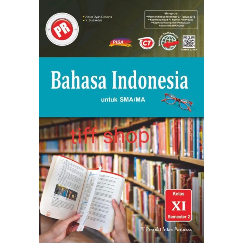 Buku PR seri Bahasa Indonesia SMA (harga satuan). K13 revisi.-XIB