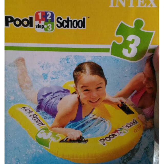 Pelampung seluncur intex air pemula