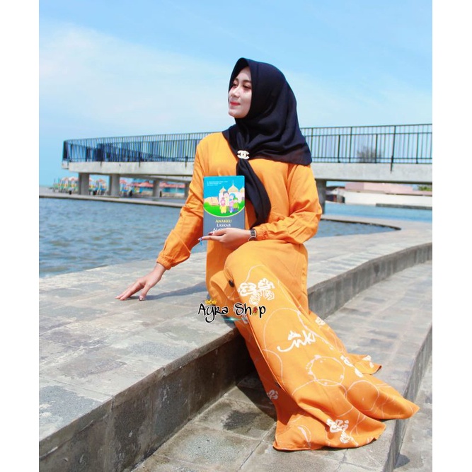Twill NK Seri Migu Gamis Nisaul Kamilah Perempuan Muslimah