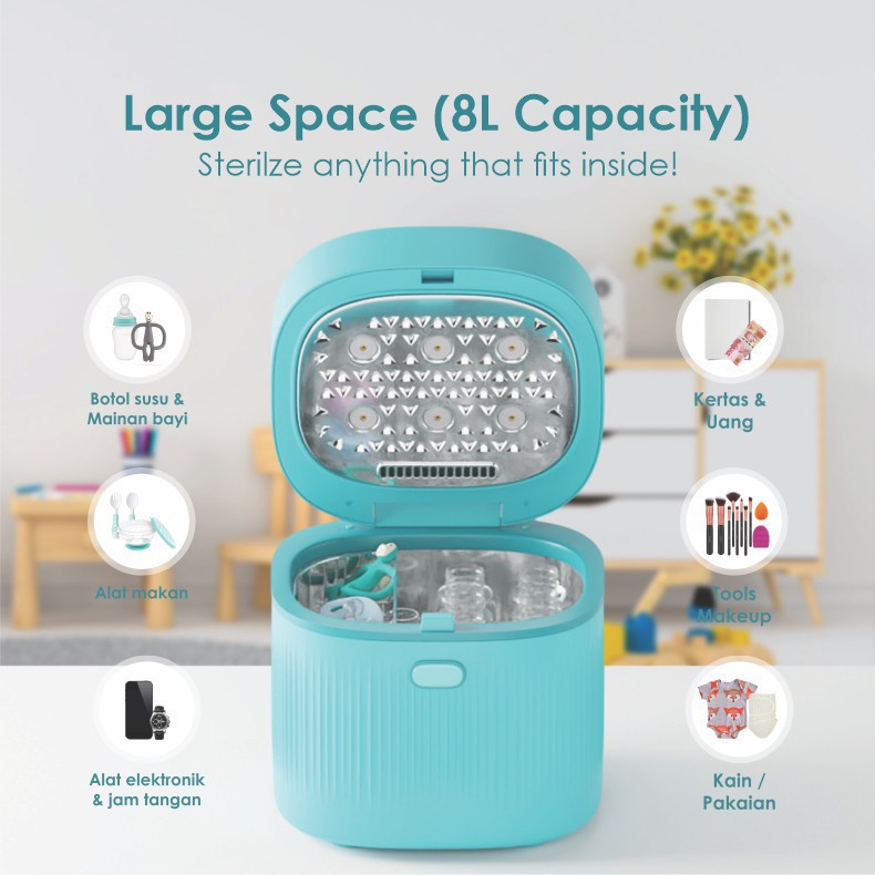 OONEW LED UV &amp; Sterilizer 8L TB-2016