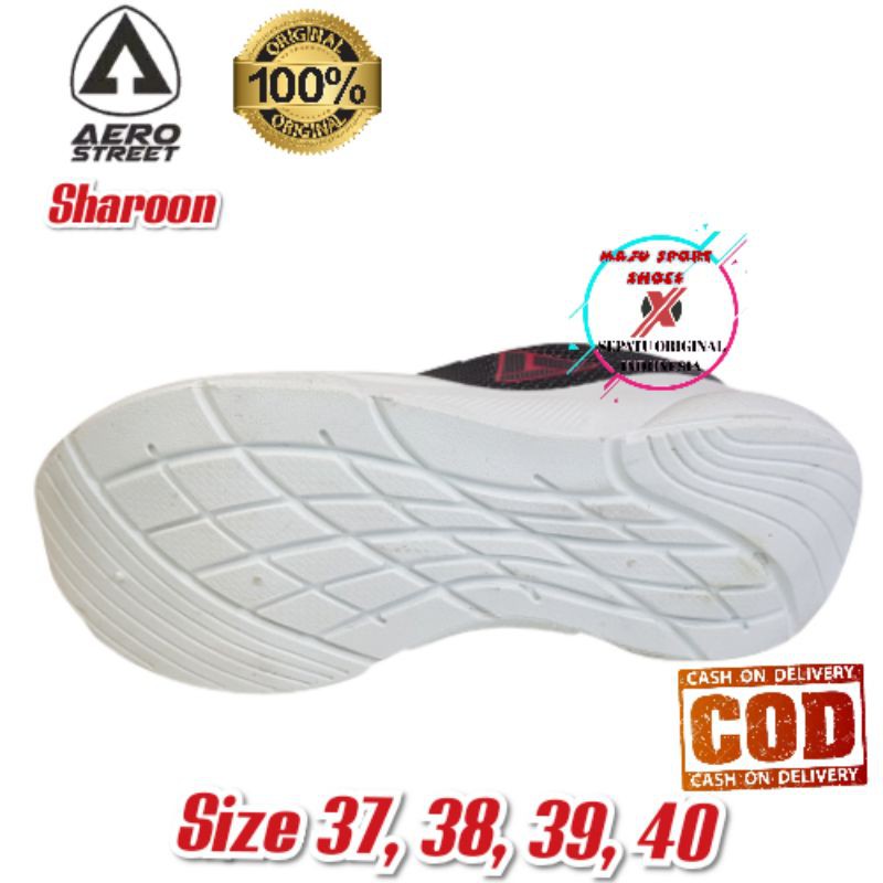 AEROSTREET MATION+ SHARRON - SEPATU SNEAKERS OLAHRAGA CASUAL PEREMPUAN