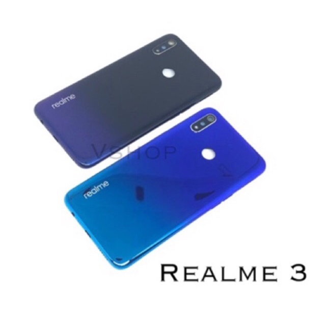 Backdoor Back Door Back Cover Tutupan Baterai Belakang Realme 3