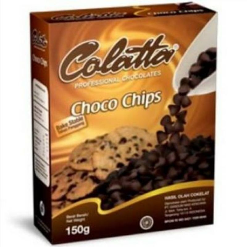 COLATTA Choco Chips 150gr | coklat chips |choco chip