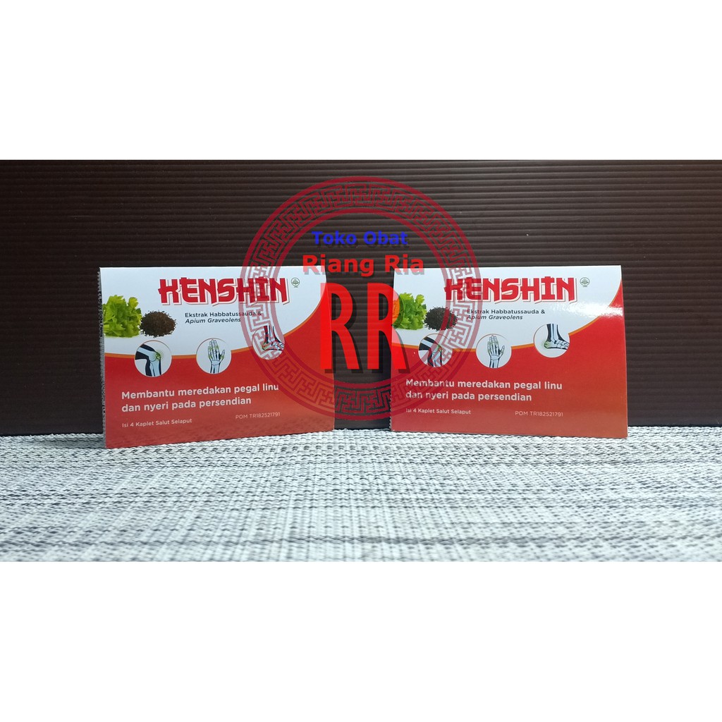 Henshin 4 tablet Obat Persendian dan Pegel Linu