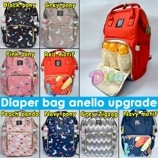 Diaper bag upgrade tas diaperbag ane lo bandung