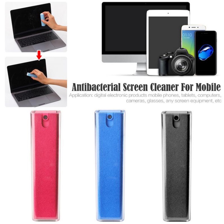 Pembersih Layar LCD Laptop HP Portable 30ml Spray Cleaning Kit