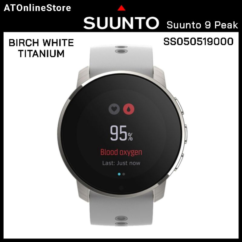 Suunto 9 Peak Birch White Titanium SS050519001 ORIGINAL Suunto Indonesia