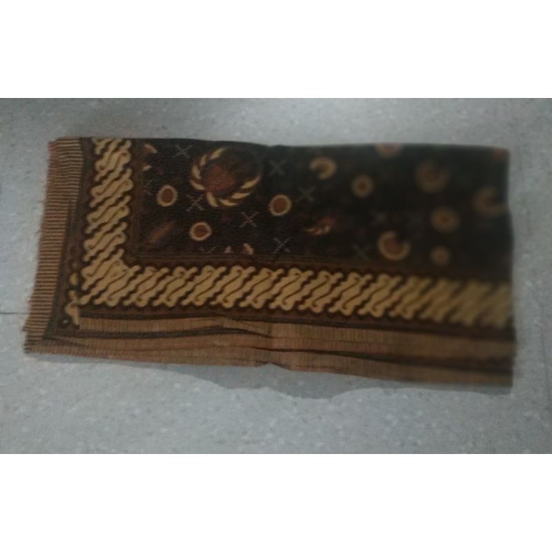 Udeng Segi Empat Jawa Motif Batik Cap - Kain Blangkon Segi Empat Motif Batt Cap