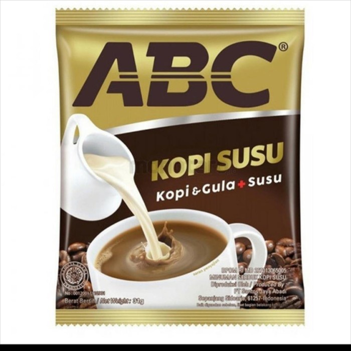 

Kopi ABC Susu 5 x 31 Gr