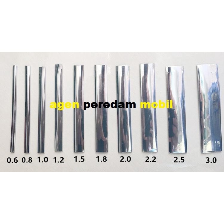 List chrome Mobil Lebar 10 mm x Panjang 5 Mtr