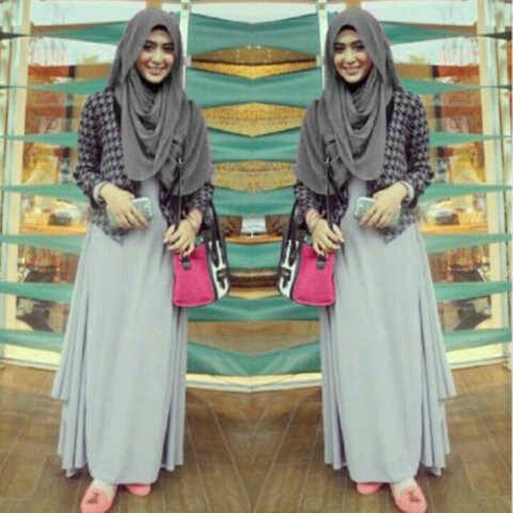Pakaian Muslimah Dress Panjang Maxi Gamis Wanita Butik Murah Real Pakaian Muslimah Dress Panjang Maxi Gamis Wanita Butik Murah Real
