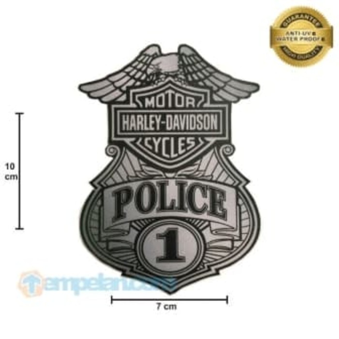 

STIKER HARLEY-DAVIDSON POLICE 1 (M)