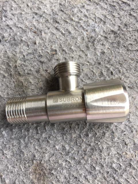 Sus 304 Stop Kran Cabang Stainless Steel Tebal Kuat Dof Murah