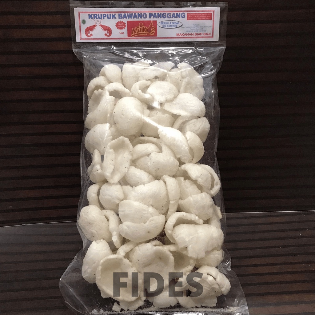 Kerupuk Rasa Bawang Panggang merk - ASIK - Gurih Enak Mantap Renyah BEBAS KOLESTEROL