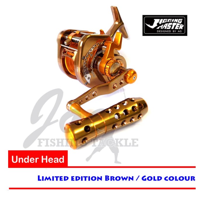 Jigging Master PE7 Limited UnderHead Left Handle - Reel Pancing JM