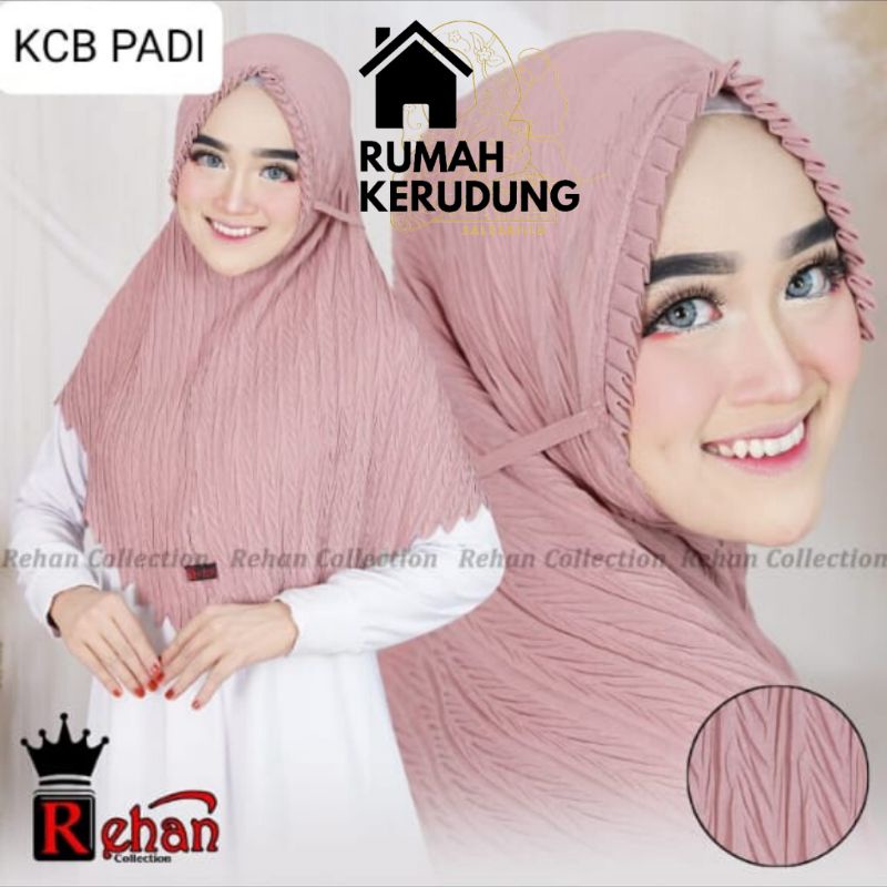 ❤️ RK SALSABILLA ❤️HIJAB / JILBAB KHIMAR INSTAN BERGO MARYAM SYIRIA LIPIT PLISKET KCB PADI / BERGO P