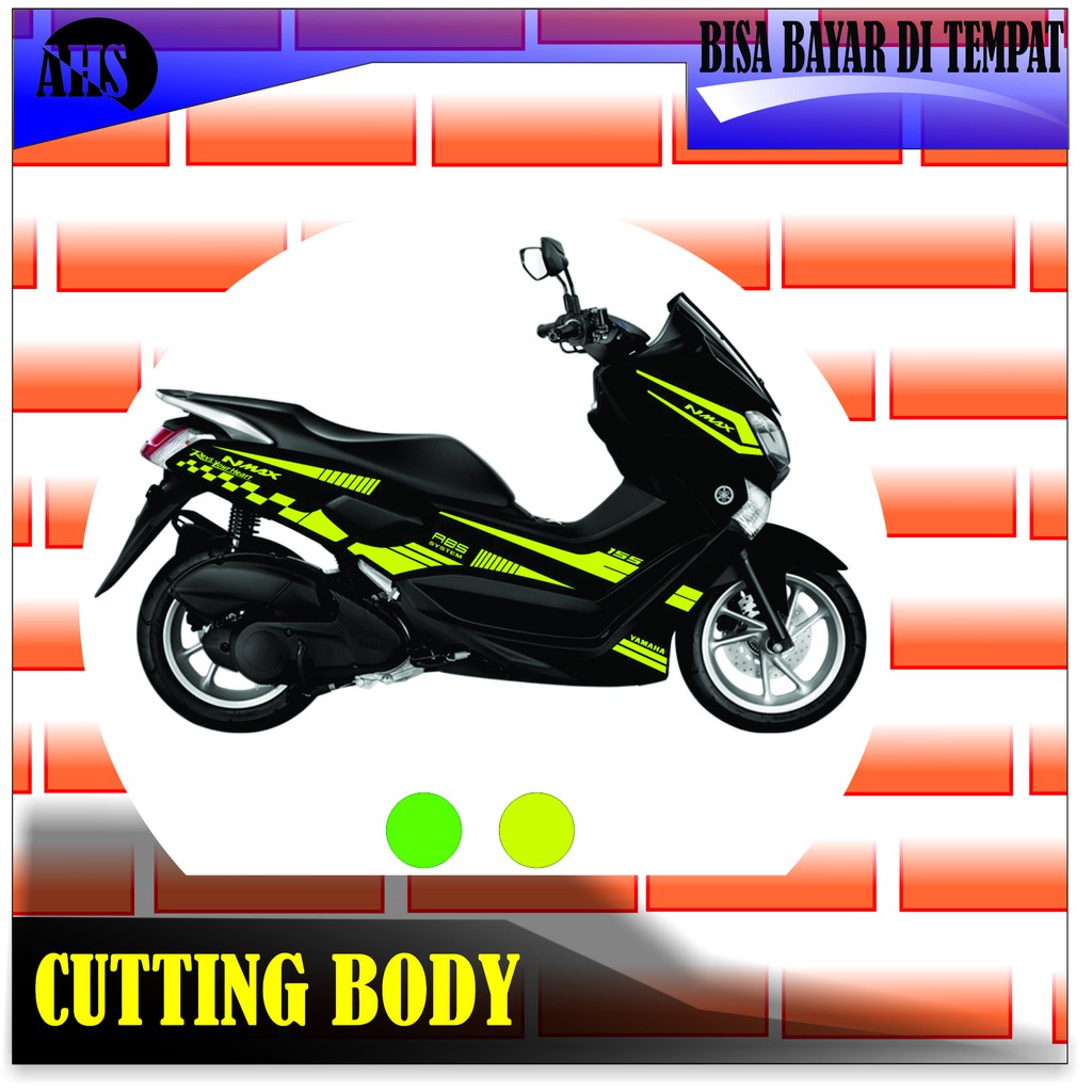 

AHS stiker cutting sticker NMAX