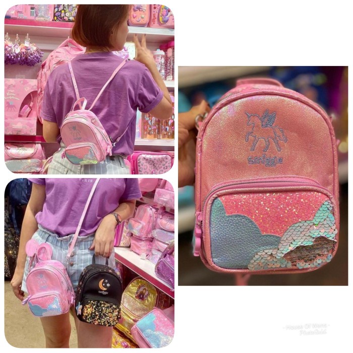 SMIGGLE LUNAR MIMI BACKPACK SHOULDER BAG - TAS BACKPACK SLEMPANG MINI