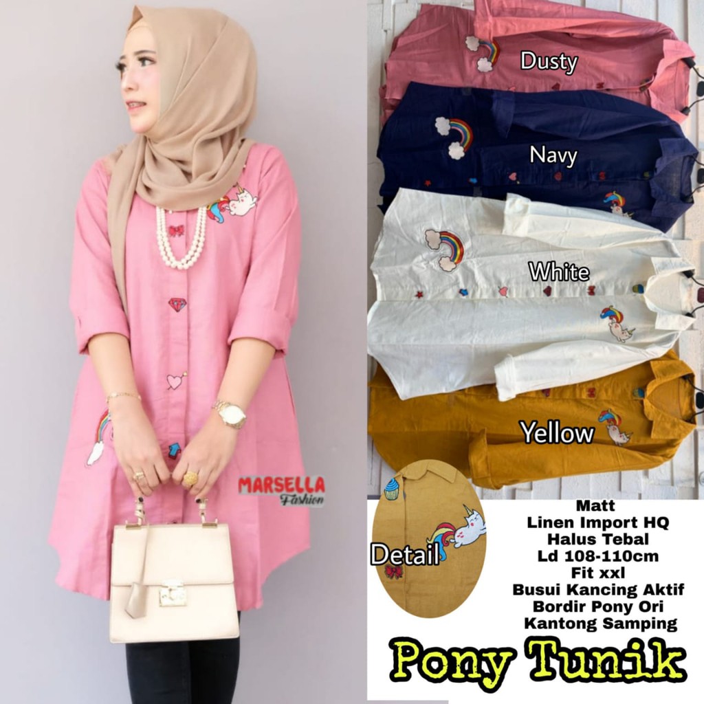 ELIOT FASHION PONY TUNIK BY MARSELLA