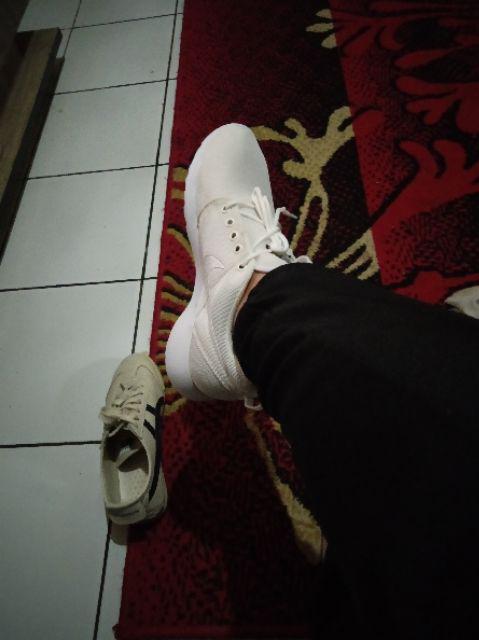 Sepatu Nike Roshe Run One Full White Putih Grade Ori Man