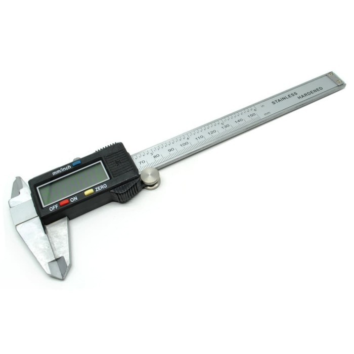 Vernier Kaliper Digital Layar LCD Jangka Sorong Sigmat Bahan Stainless