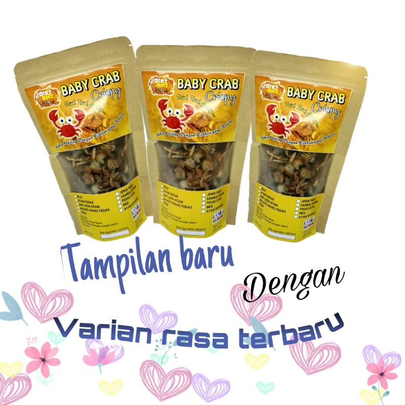 

BABY CRAB CRISPY/ BABY RAJUNGAN 100 GR HALAL