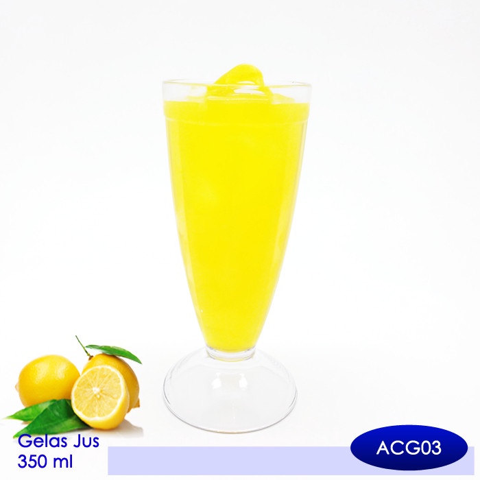 Gelas Juice 350ml - Jus - Syrup - Sirup - Es Teh - Kopi - Gelas Cafe - Kafe
