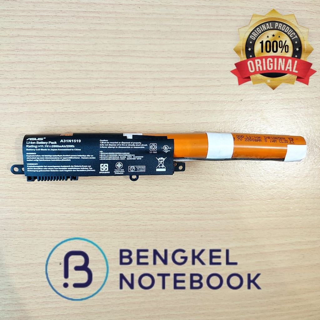 Baterai Asus X540 A31N1519 X540S X540L X540SA X540LA X540LJ A540 A540LA F540 X540SA X540S Original