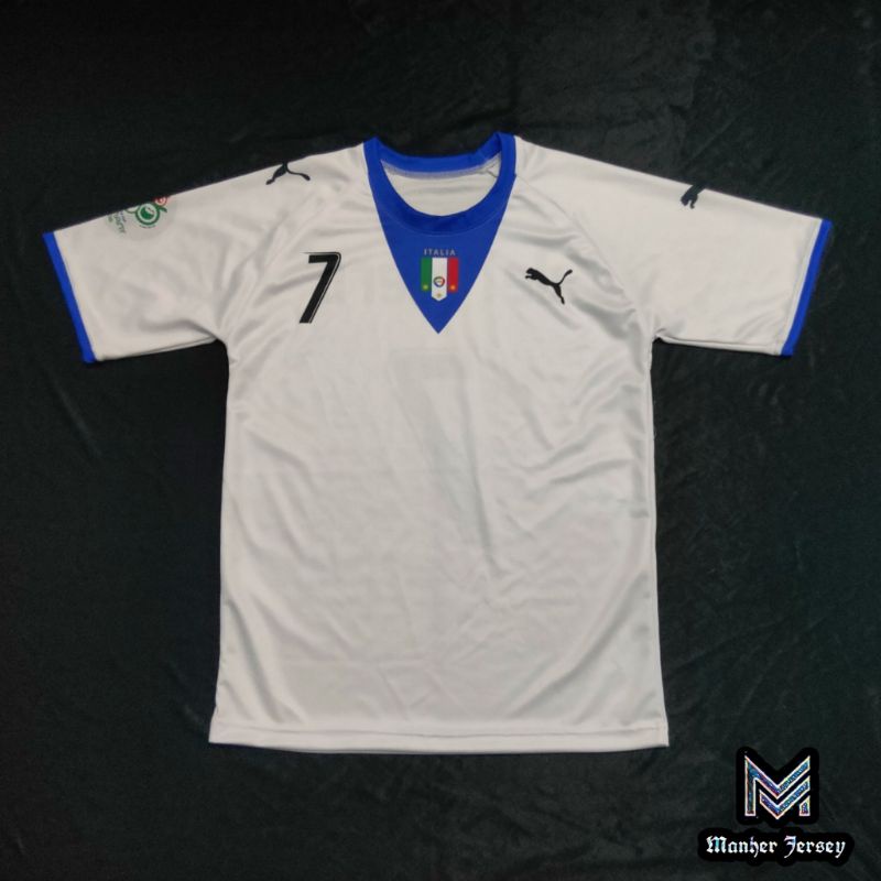 Jersey Italia Away 2006 Full Printing Custom