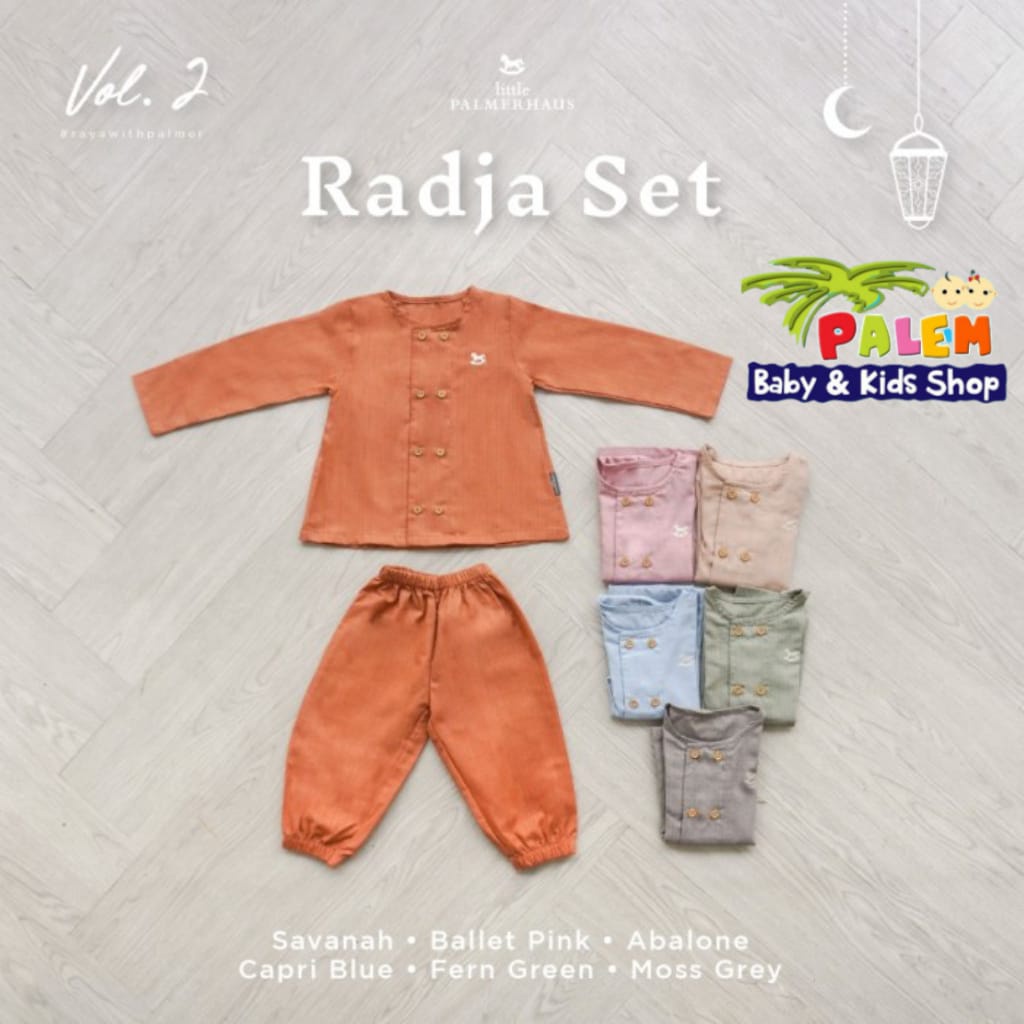 Little Palmerhaus setelan radja set/Stelan anak Unisex isi 1pcs 0-12M