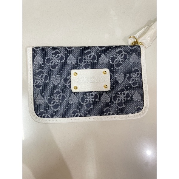 preloved 100% original dompet kartu Guess Jeans card wallet pouch