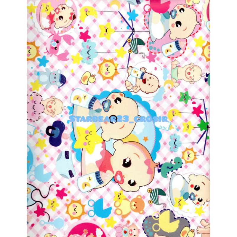 

Kertas kado Glossy Cutie Big eyes Babies