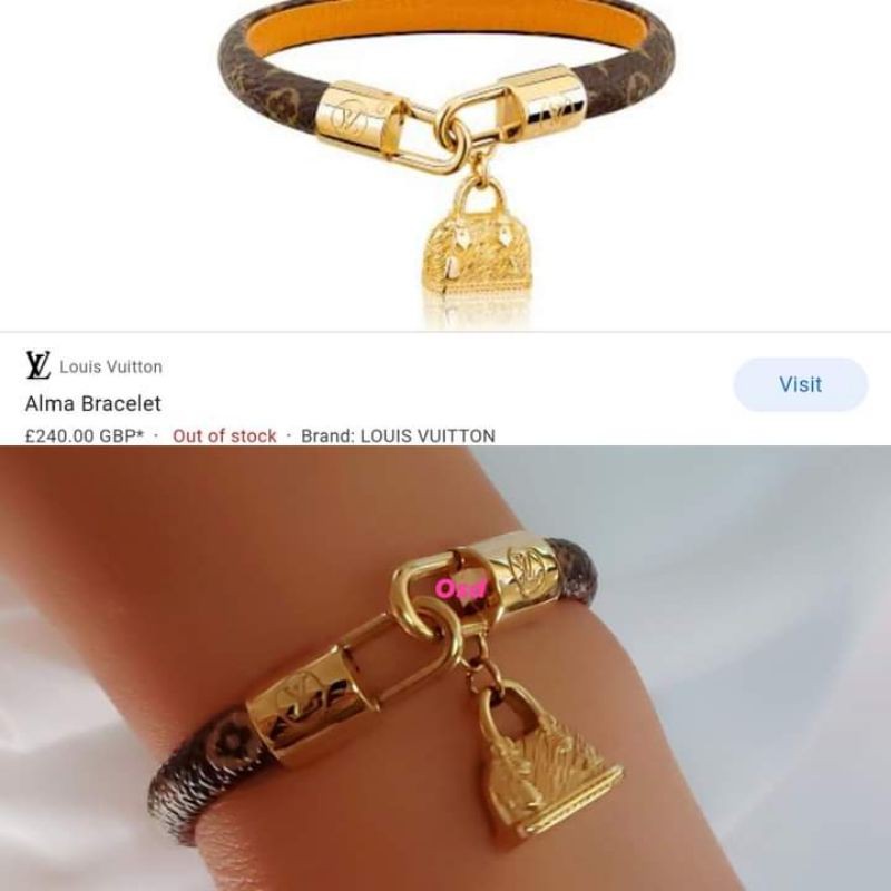 Gelang LV premium olla shopping depok