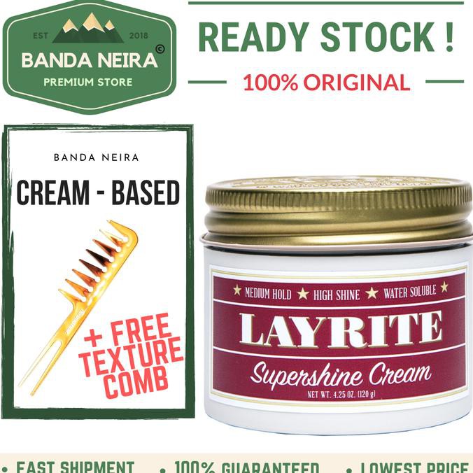 JNT COD]] Layrite Supershine Cream Original Impor Murah Pomade LIMITED EDITION Kode 888