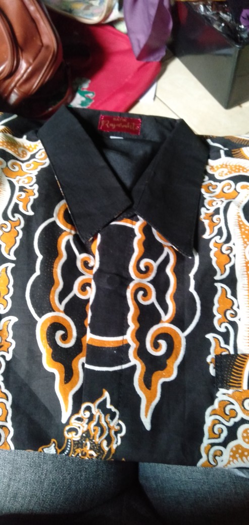 Premium Batik Pria Solo Jumbo  Kresna Pendek Katun Sragenan Motif Terbaru  Lengan Panjang