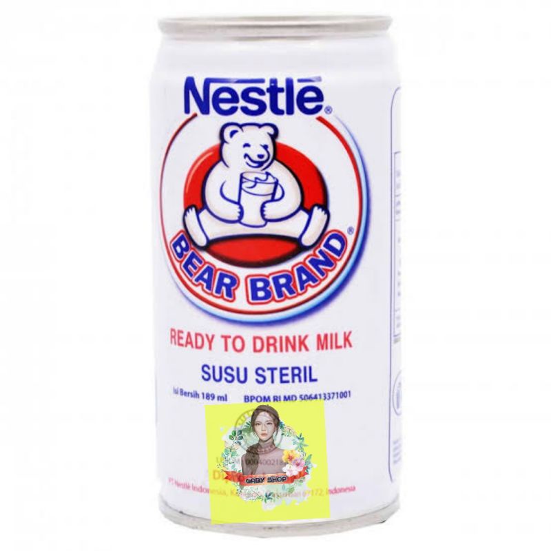 

SUSU BEAR BRAND/BERUANG NESTLE 189 ML KALENG