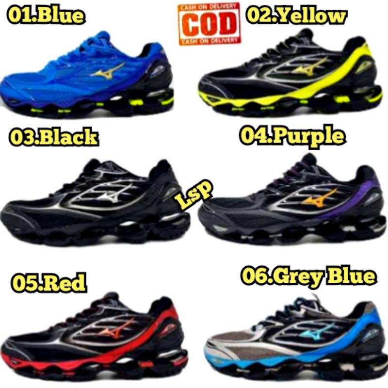  COD Sepatu  Volley Ball pria Mizuno Wave Lightning 6 