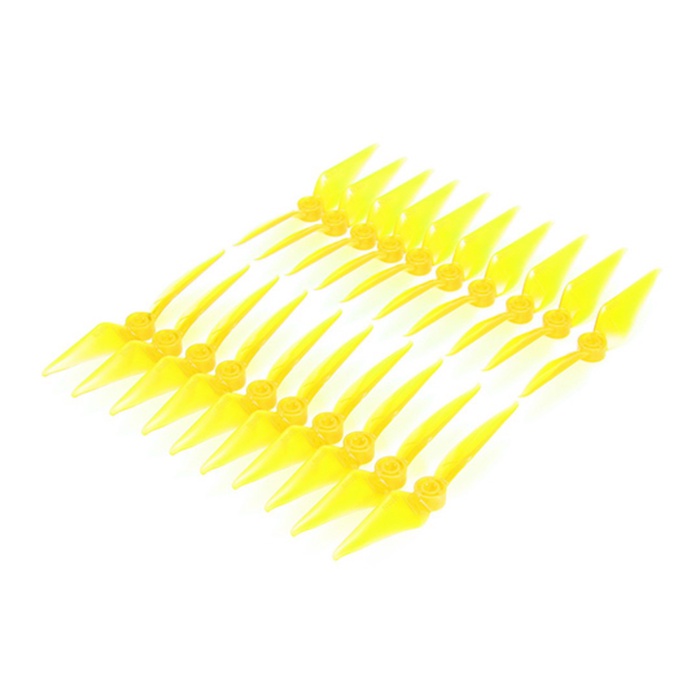 10 Pairs Racerstar 5038 2 Blade FPV Racing Propeller 5.0mm Hole Kuning