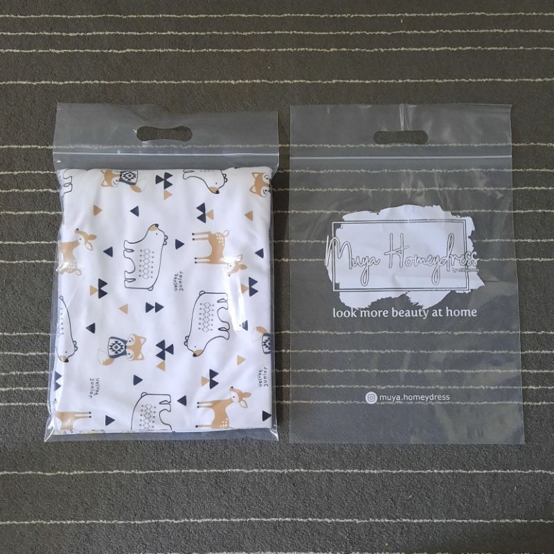

(35x38) Sablon Packaging Plastik Ziplock 1 warna