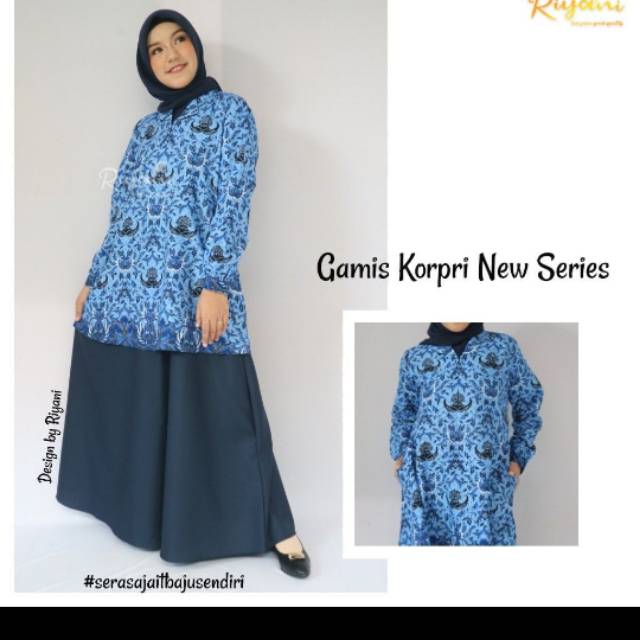 Gamis Korpri New Series By Riyani