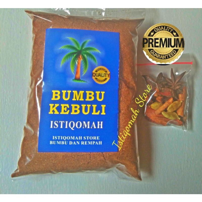 

Bumbu Nasi Kebuli Super Premium Khas Arab/ Bumbu Nasi Goreng Kebuli/ Bumbu Nasi Goreng Kambing 100 gr