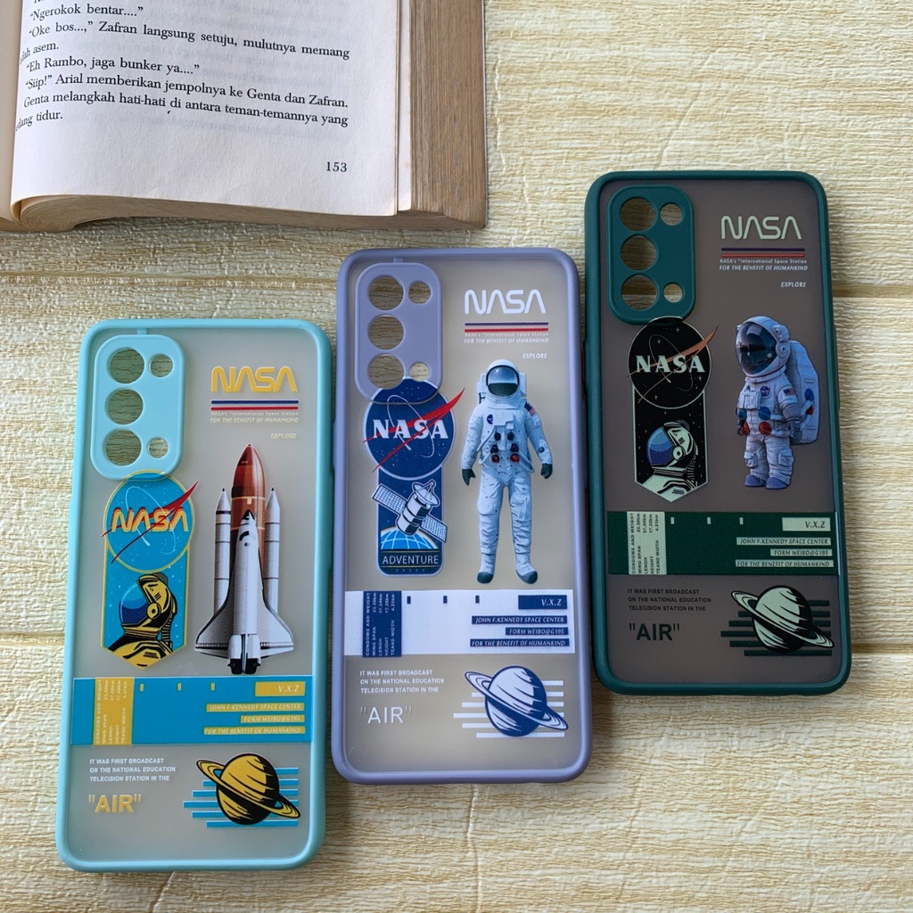 Redmi Case Motif NASA Hp Redmi 6 6A 9T NOTE 4X 5+