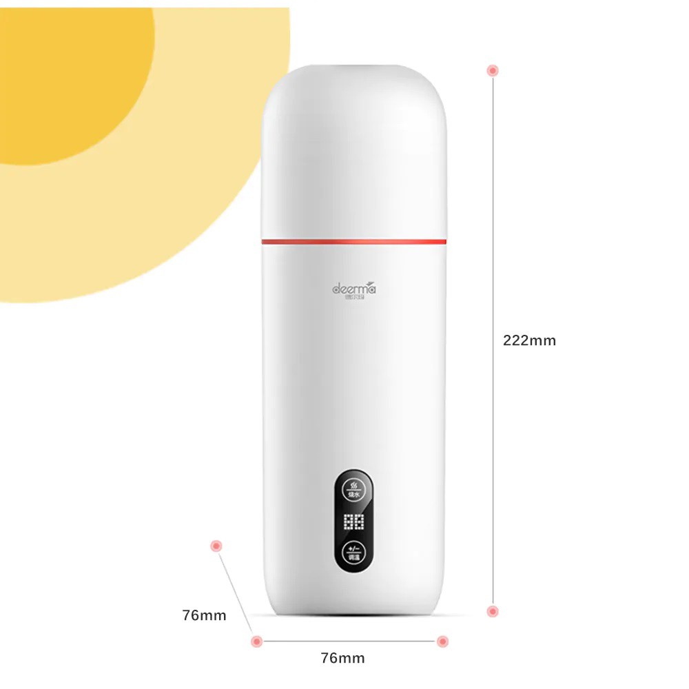 DEM-DR035S - Botol Termos Air Elektrik Portabel 350ML