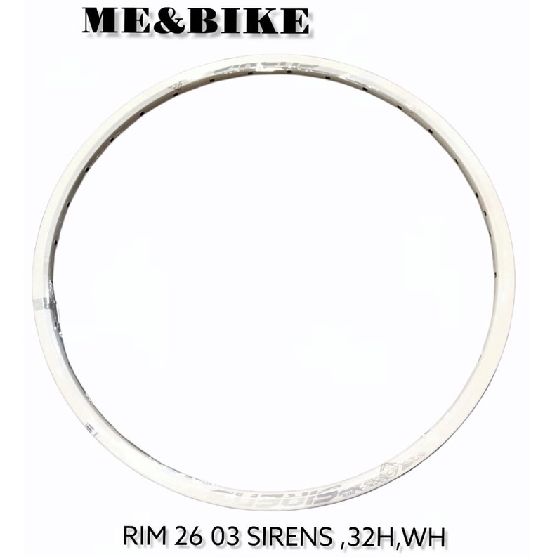 RIM 26 03 SIRENS, 32H, WH