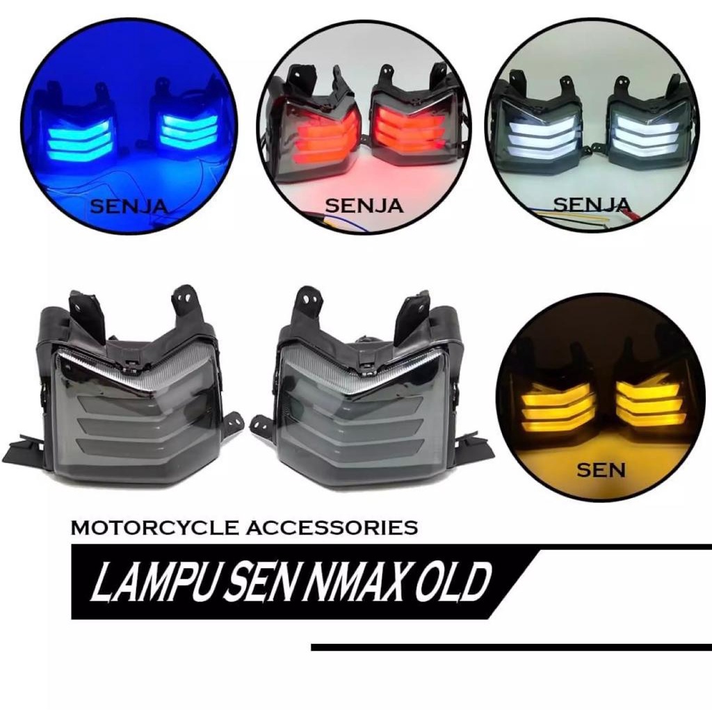 LAMPU STOP NMAX LEXUS 3in1 / STOPLAMP NMAX 2015-2019 / SEIN SEN NMAX OLD