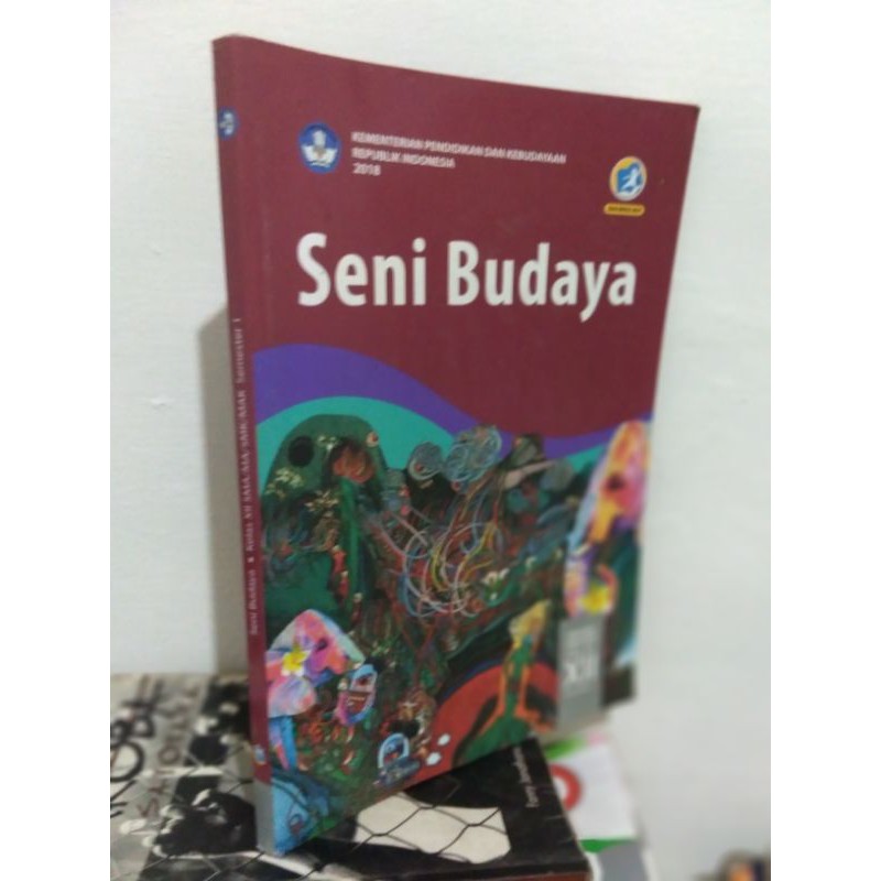 BUKU SENI BUDAYA/SBK  KELAS 12/XII/3 SMA SEMESTER 1 BSE/BOS/KEMENDIKBUD