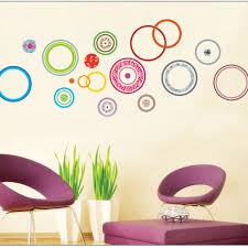 Wallsticker Dinding Lingkaran AY9049