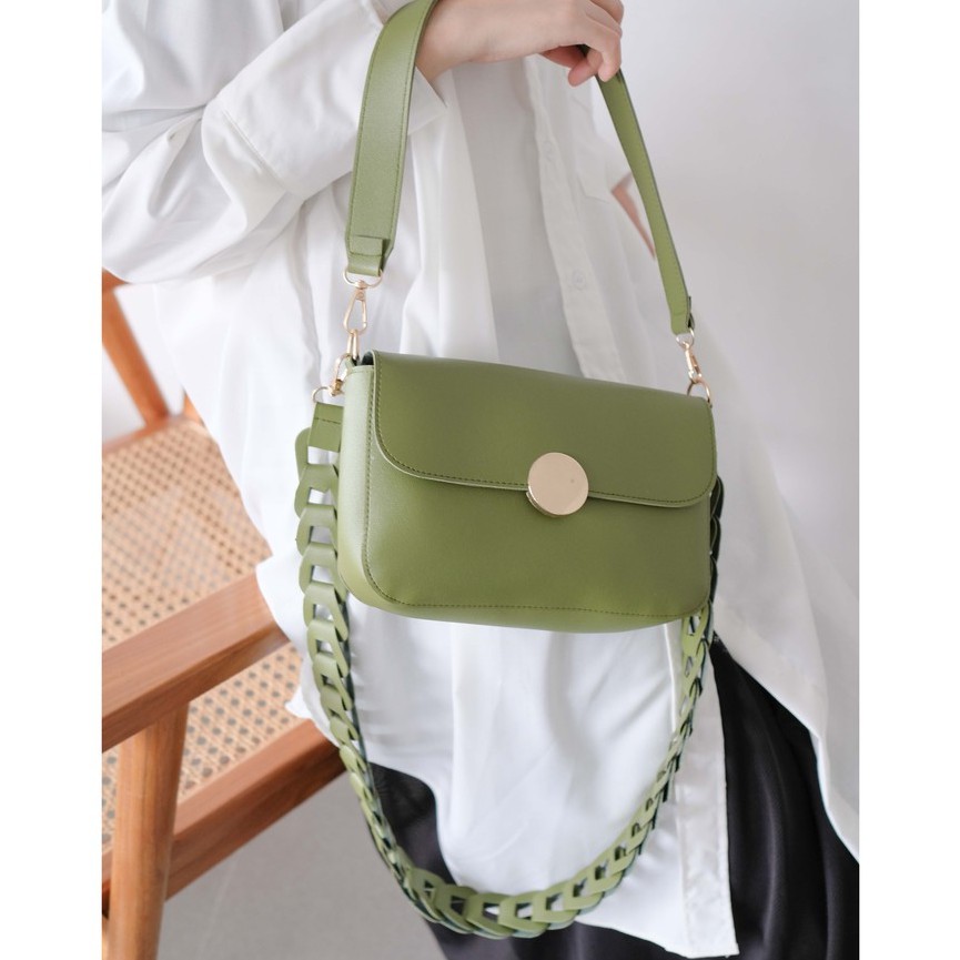 ISAURA 2 IN 1 BAG - Shoulder bag dan Slingbag Tas Selempang Fashion Wanita
