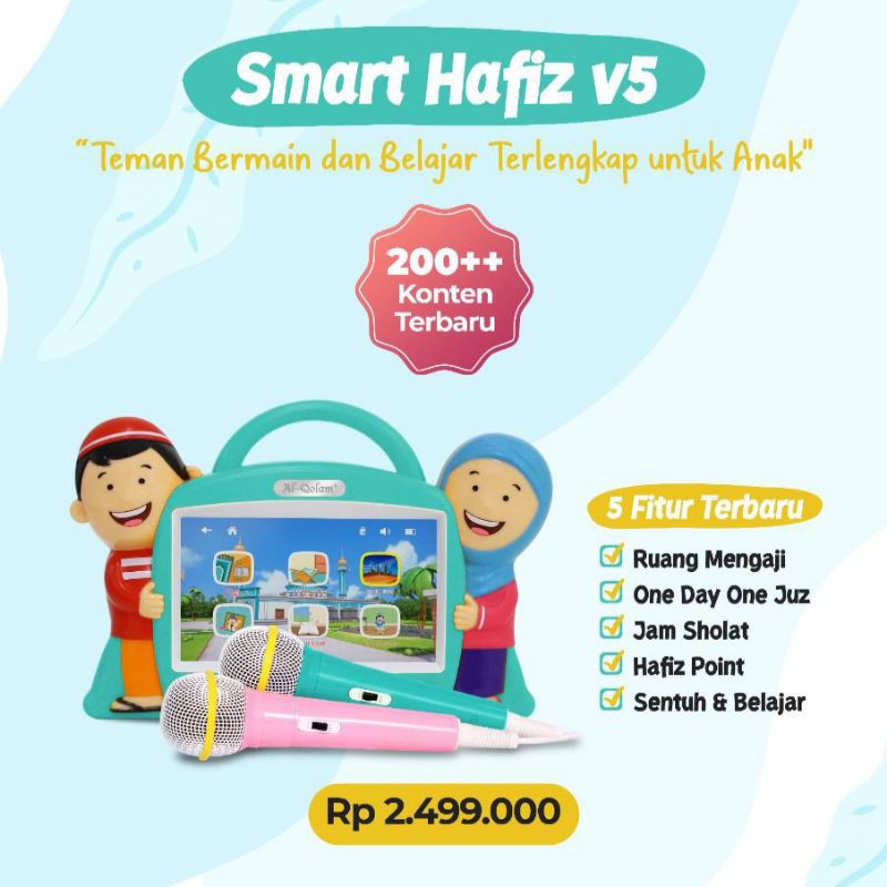 [✔COD] NEW SMART HAFIZ VERSI 5 ORIGINAL 100% SEGEL BERGARANSI 1 TAHUN V.5