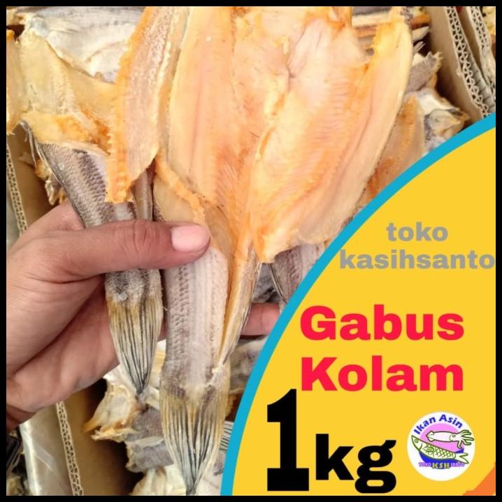 

Ikan Asin Gabus Kolam-1Kg